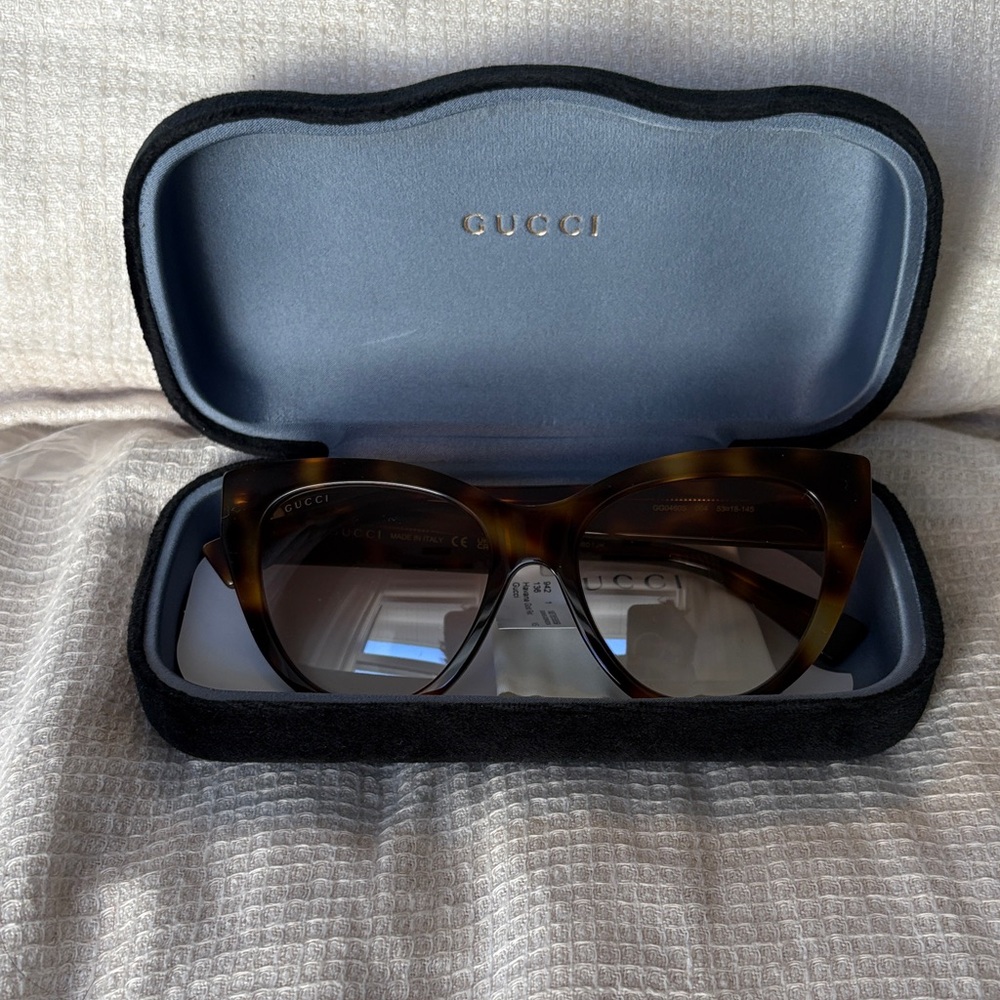 Gucci Brown Tortoise Glasses
